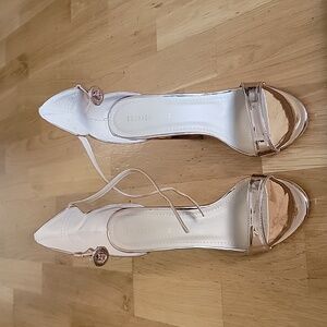 Fashion Nova Rose Gold Heels